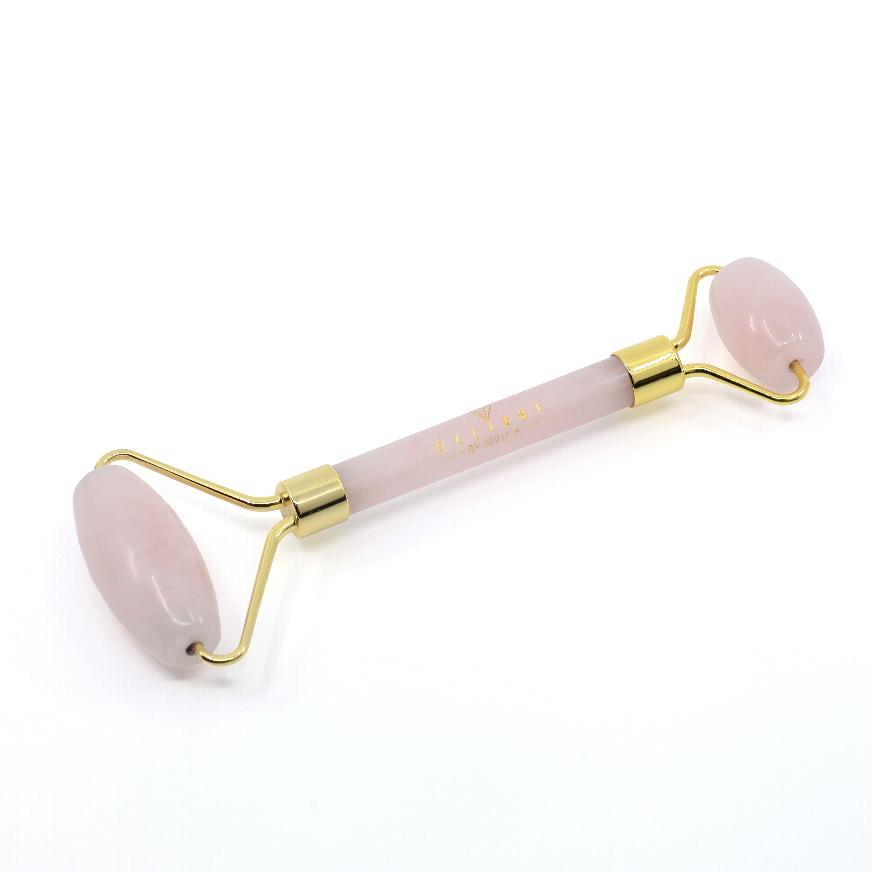 ROSE QUARTZ FACE MASSAGE ROLLER